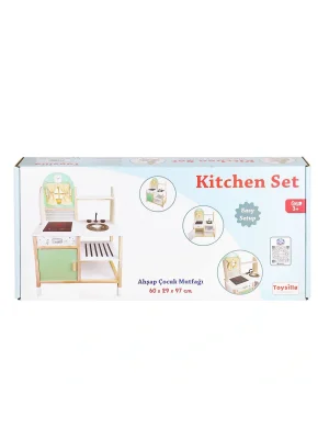 T1011 Ahşap Çocuk Mutfağı  (led Yoktur)