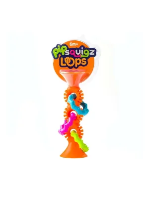 Tfb165 Fat Brain Toys - Turuncu Halkalı Silikon Diş Kaşıyıcı