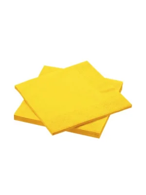Tpl7055 Sarı  Peçete, 33x33 Cm 16 Adet