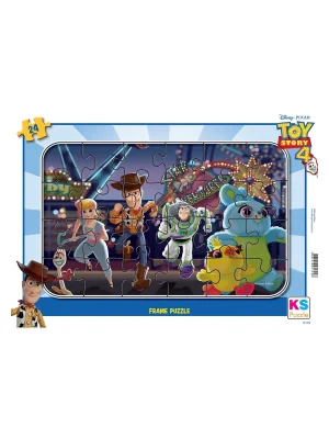 Ts 704 Toy Story 4 Frame Puzzle 24 Parça