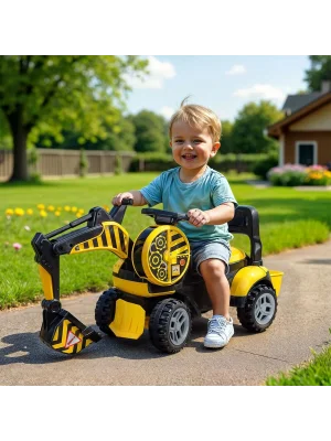 Urt030-001  Pedalsız Bin-git İnşaat Aracı- Kepçe