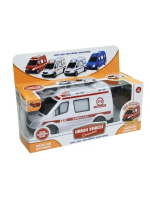 Vardem Kutulu Uzaktan Kumandalı Ful Fonksiyon Ambulans,polis,itfaiye Ve Jandarma Araçları