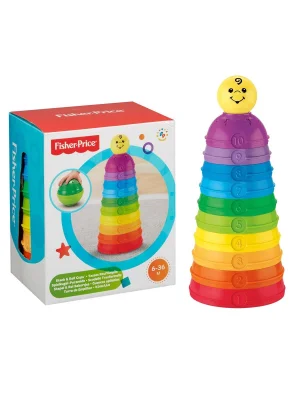 W4472 Fisher-price® Numaralı Kaplar / Sıralama Ve Şekil Ayırma Oyuncakları