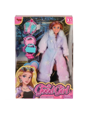 Wg-66768  Aksesuralı Kürklü Bebek 29 Cm - Vardem Oyuncak