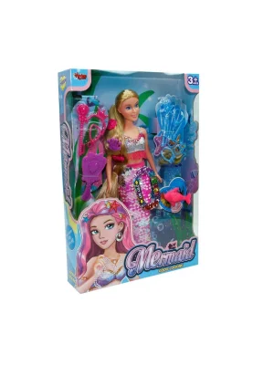 Wg-66777 Kutulu 29cm Aksesuarlı Deniz Kızı - Vardem Oyuncak