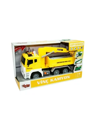 Wy813a Wy822a 1 12 Sürtmeli Sesli Işıklı Aks Vinç Kamyon