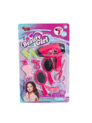 Yd-3615-3 Kartela Saç Kurutmalı Güzellik Seti -vardem Oyuncak