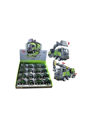 Yh-711-50a Sürtmeli Metal 1:50 Füme Vinç Ve