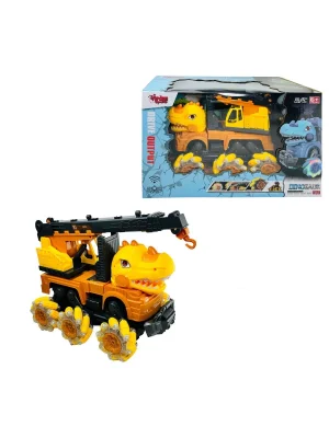 Yj-078-1  Uzaktan Kumandalı Full Fonksiyon 2.4g Dinozor Kamyon Vinç -vardem