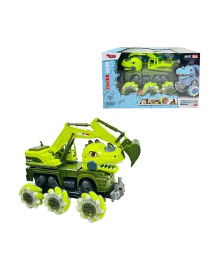 Yj-078-2 1:14 Uzaktan Kumandalı 2.4g Dinozor Kamyon Kazıcı -vardem