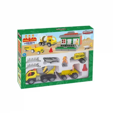 03 611 Double Blocks Transmikser Seti -pilsan Oyuncak