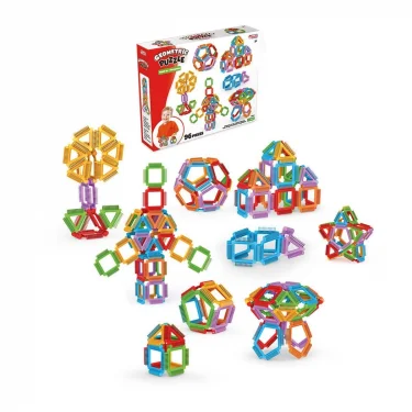 03895 Geometrik Puzzle 64 Prç