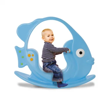 06 151m Sallanan Balık Bebek Mavi