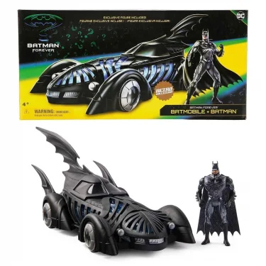 1005615 Sun-spm-figür Set Retro Collectıon Dc Batmobıle Batman 1 Fgr. Exc.