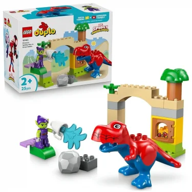 10463 Lego Duplo Dinozor Spidey-rex, Yeşil Gobline Karşı 25 Parça +2 Yaş