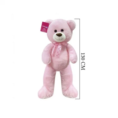 1193p Puffy Salaş Ayı 130 Cm Pembe -selay Oyuncak