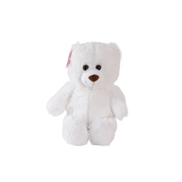 1216b Puffy Salaş Ayı 45 Cm Beyaz