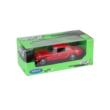 12519 Welly 1 18 1964 1 2 Ford Mustang Co