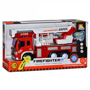 12956 1:16 Sesli Ve Işıklı İtfaiye Araçları