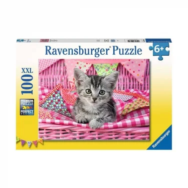 129850 Cute Kitty 100 Parça Xxl Ravensburger Puzzle