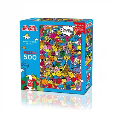 14451 Puzzle 500 Mr Men Lisanslı 500 Parça Yetişkin Puzzle