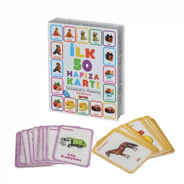 1475 İlk 50 Hafıza Kartları (memory Game )