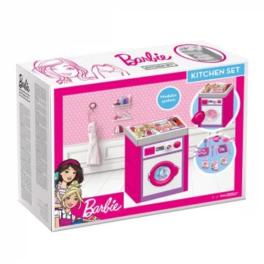 1611 Barbie Çamaşır Makinası