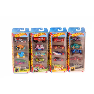 1806 Hot Wheels Beşli Araba Seti