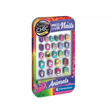 18897 Crazy Chic - Tak Ve Git Tırnaklar - Hayvanlar
