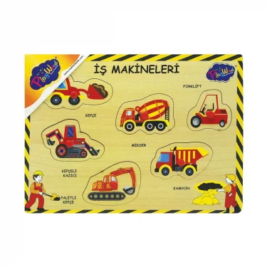 194/195-ony Ahşap Tutmalı İş Makinaları