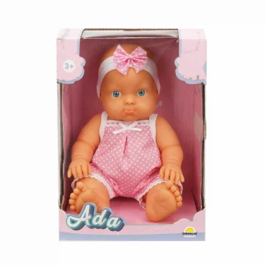 20030 Sun-sabc-dzm-2 Asortili Saçsız Ada Bebek 23cm