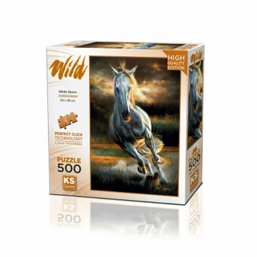20051  White Storm 500 Parça Puzzle -ks Puzzle