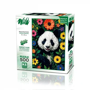 20088 Puzzle 500 Blossoming Panda