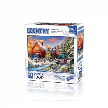 20753 Puzzle 1000 Red Barn Farm
