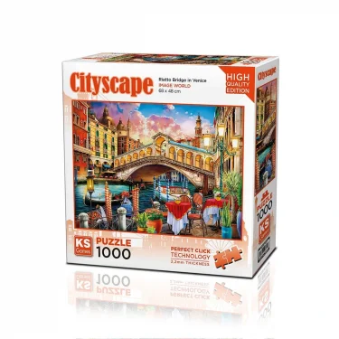20757 Puzzle 1000 Riatto Bridge İn Venice