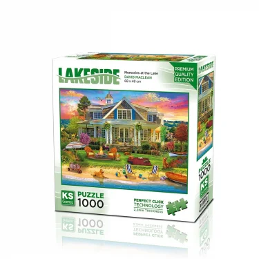 20814 Puzzle 1000 Memories At The Lake