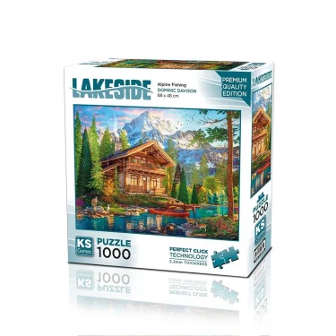 20815 Puzzle 1000 Alpine Fishing