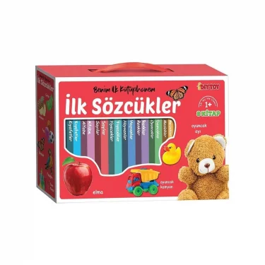 2090 Dıytoy, İlk Kütüphanem-ilk Sözcükler 8li Mini Kitap Seti