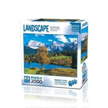 22535 Puzzle 2000 Bavarian Alps