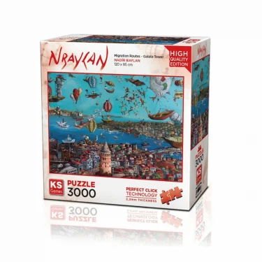 23017  Migration Routes Galata Tower -ks Puzzle