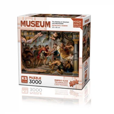 23018 The Meeting Of Abraham And Melchizedek 3000 Parça -ks Puzzle