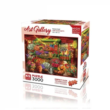 23026 Puzzle 3000 Market Stall