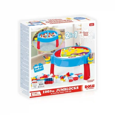 3072 100 Parça Mega Bloklu Aktıvıte Masası