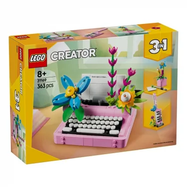 31169 Lego Creator 3in1 - Çiçekli Daktilo 363 Parça +8 Yaş