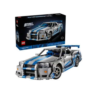 42210 Lego Technic 2 Fast 2 Furious Nissan Skyline Gt-r 1410 Parça +9 Yaş