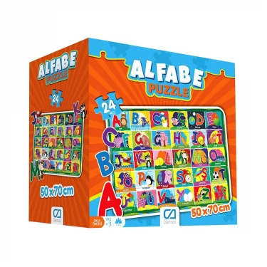 5027 Alfabe Yer Puzzle
