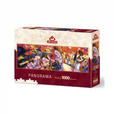 5352 Art Puzzle, Jazzın Renkleri 1000 Parça Puzzle