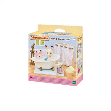 5739 Sylvanian Families Banyo Ve Duş Seti (figürler Dahil Değildir) +3 Yaş