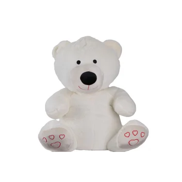 6237 70 Cm Oturan Ayı Ekru