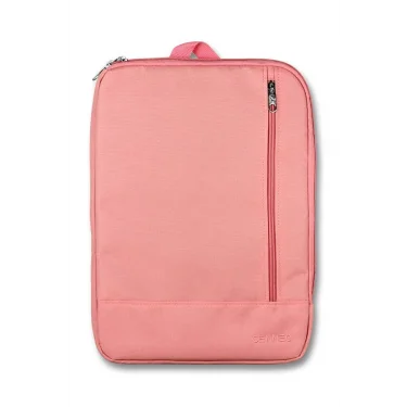 ÜMİT - 4270 - CENNEC DİKEY PEMBE LAPTOP ÇANTASI